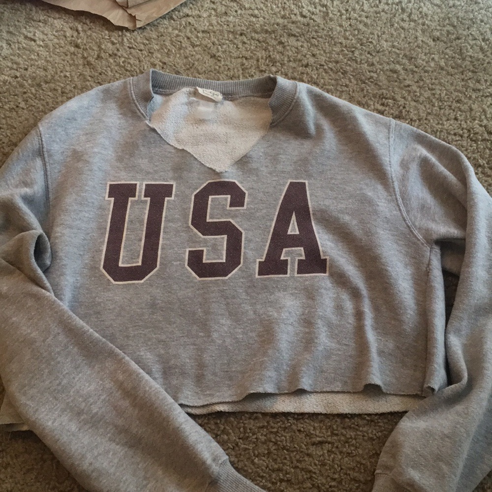 Brandy Melville USA Cropped sweater